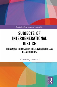 Subjects of Intergenerational Justice - Winter, Christine J.