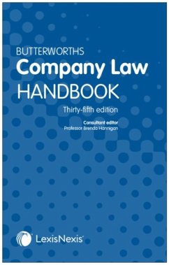 Butterworths Company Law Handbook - Hannigan, Brenda