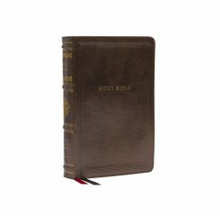 Nkjv, Personal Size Reference Bible, Sovereign Collection, Leathersoft, Brown, Red Letter, Comfort Print - Thomas Nelson