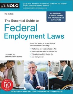 The Essential Guide to Federal Employment Laws - Guerin, Lisa; Barreiro, Sachi