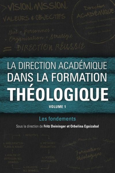 La direction académique dans la formation théologique, volume 1