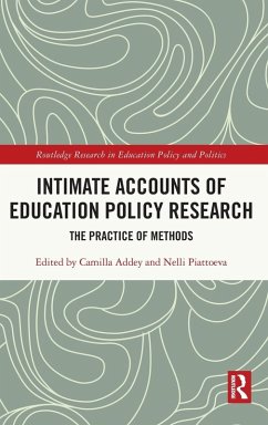 Intimate Accounts of Education Policy Research