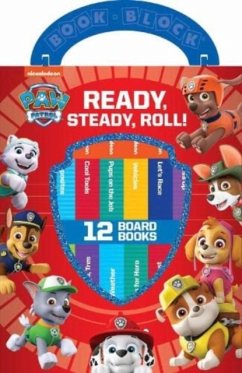 Nickelodeon PAW Patrol: Ready, Steady, Roll! 12 Board Books - Kids, P I