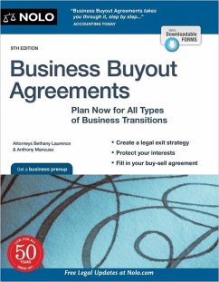 Business Buyout Agreements: Plan Now for All Types of Business Transitions - Laurence, Bethany; Mancuso, Anthony