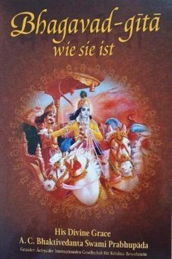 Cover Bhagavad Gita Wie Sie Ist [German language]