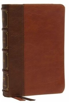 Nkjv, Compact Bible, MacLaren Series, Leathersoft, Brown, Comfort Print - Thomas Nelson