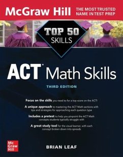 Top 50 ACT Math Skills, Third Edition - Leaf, Brian