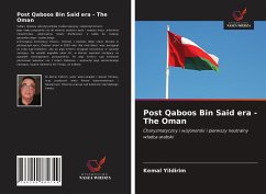 Post Qaboos Bin Said era - The Oman - Yildirim, Kemal