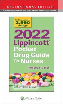 Cover 2022 Lippincott Pocket Drug Guide for Nurses