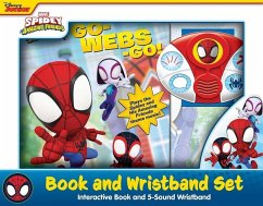 Disney Junior Marvel Spidey and His Amazing Friends: Go-Webs-Go! Book and Wristband Sound Book Set - Pi Kids