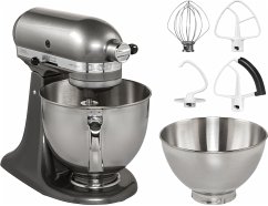 KitchenAid Artisan 5KSM175PSEMS Medallion Silber