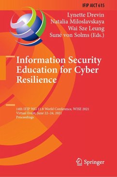 Information Security Education for Cyber Resilience (eBook, PDF)