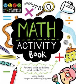 Cover Stem Starters for Kids Math Activity Book