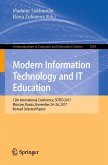 Modern Information Technology and IT Education (eBook, PDF)