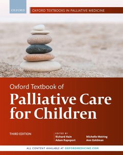 Cover Oxford Textbook of Palliative Care for Children (eBook, ePUB)