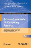 Advanced Informatics for Computing Research (eBook, PDF)