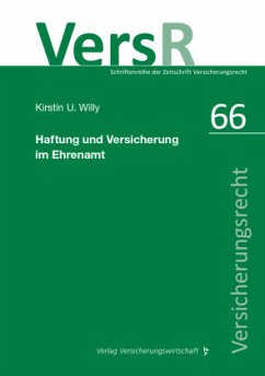 Haftung und Versicherung im Ehrenamt - Willy, Kirstin U.