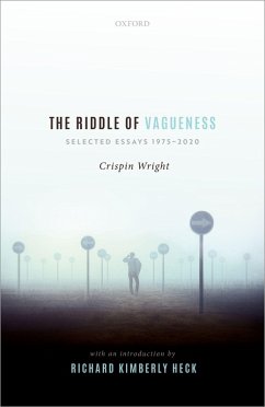 The Riddle of Vagueness (eBook, ePUB) - Wright, Crispin