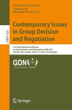 Cover Contemporary Issues in Group Decision and Negotiation (eBook, PDF)