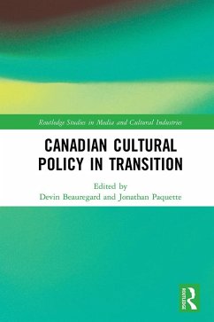 Canadian Cultural Policy in Transition (eBook, PDF)