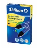 Pelikan Signierkreide für rauhe Untergründe Schachtel mit 12 Set, schwarz