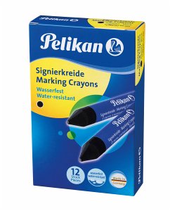 Cover Pelikan Signierkreide für rauhe Untergründe Schachtel mit 12 Set, schwarz
