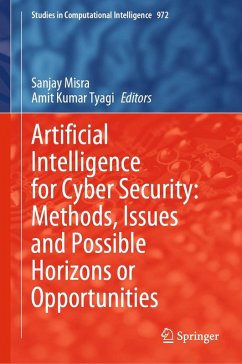 Cover Artificial Intelligence for Cyber Security: Methods, Issues and Possible Horizons or Opportunities (eBook, PDF)