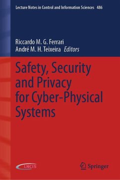Safety, Security and Privacy for Cyber-Physical Systems (eBook, PDF)