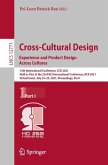 Cross-Cultural Design. Experience and Product Design Across Cultures (eBook, PDF)