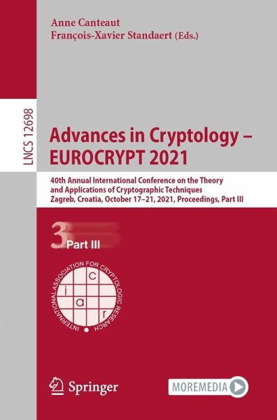 Advances in Cryptology - EUROCRYPT 2021 (eBook, PDF)