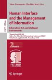Human Interface and the Management of Information. Information-Rich and Intelligent Environments (eBook, PDF)