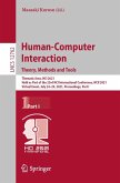 Human-Computer Interaction. Theory, Methods and Tools (eBook, PDF)
