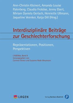 Interdisziplinäre Beiträge zur Geschlechterforschung (eBook, PDF)