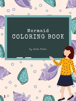 Cover Mermaid Coloring Book for Kids Ages 3+ (Printable Version) (fixed-layout eBook, ePUB)