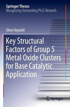 Key Structural Factors of Group 5 Metal Oxide Clusters for Base Catalytic Application - Hayashi, Shun