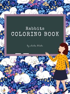 Cover Rabbits Coloring Book for Kids Ages 3+ (Printable Version) (fixed-layout eBook, ePUB)