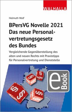 BPersVG Novelle 2021: Das neue Personalvertretungsgesetz des Bundes (eBook, PDF) - Wolf, Helmuth