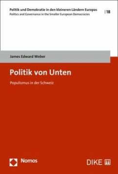 Politik von Unten - Weber, James Edward