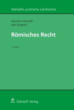 Römisches Recht (eBook, PDF) - Honsell, Heinrich; Fargnoli, Iole