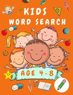 Kid Word Search Book Age 4-8 - Johnson, Shanice