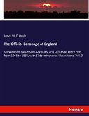 The Official Baronage of England