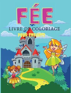 Fée Livre de coloriage pour enfants - Deeasy B.