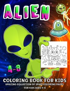 Space And Aliens Coloring Book - Cashien Barry, Margaret