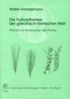 Cover Die Kulturpflanzen der griechisch-römischen Welt (eBook, PDF)