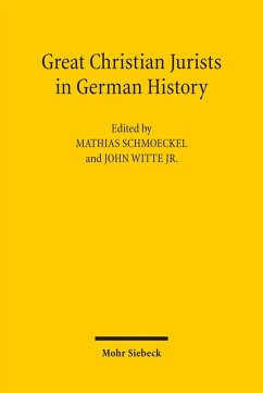 Great Christian Jurists in German History (eBook, PDF)