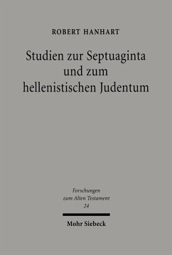 Studien zur Septuaginta und zum hellenistischen Judentum (eBook, PDF) - Hanhart, Robert