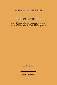 Unternehmen in Sondervermögen (eBook, PDF) - Dauner-Lieb, Barbara