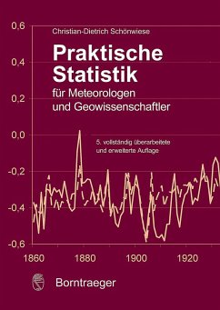 Praktische Statistik für Meteorologen und Geowissenschaftler (eBook, PDF) - Schönwiese, Christian Dietrich