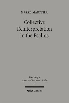 Cover Collective Reinterpretation in the Psalms (eBook, PDF)