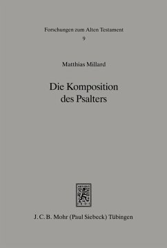 Die Komposition des Psalters (eBook, PDF) - Millard, Matthias